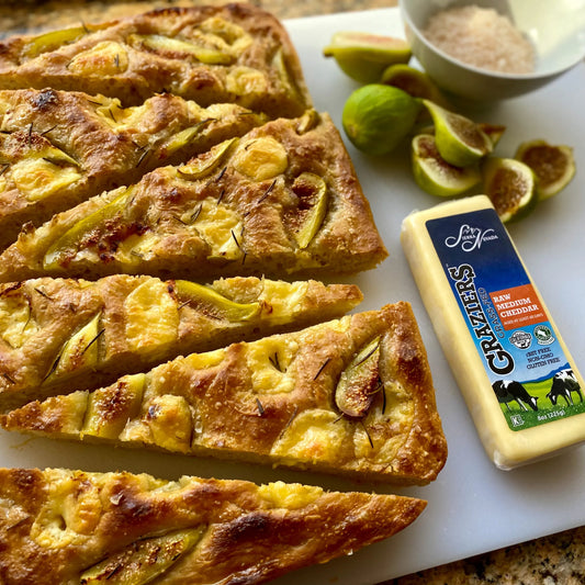Fig & Cheddar Focaccia