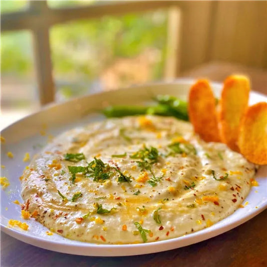 Whipped Feta with Blistered Shishito Peppers