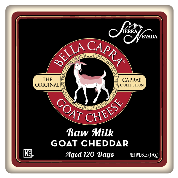 Bella Capra Raw Milk Goat Cheddar