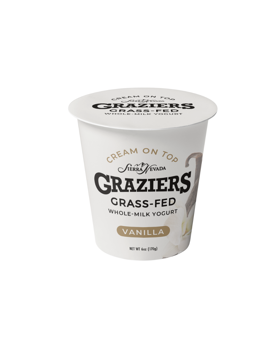 Graziers Cream On Top Whole Milk Yogurt - Vanilla