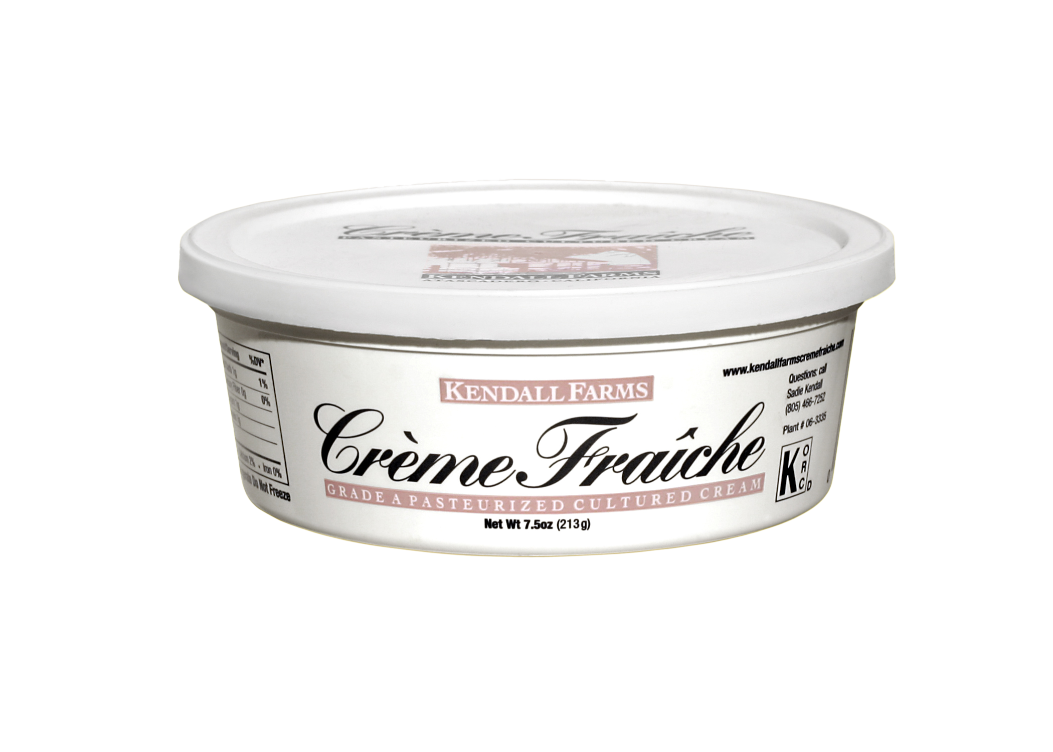 Kendall Farms Crème Fraîche Cup – Sierra Nevada Cheese Company Kendall Farms Crème Fraîche Cup – Sierra Nevada Cheese Company