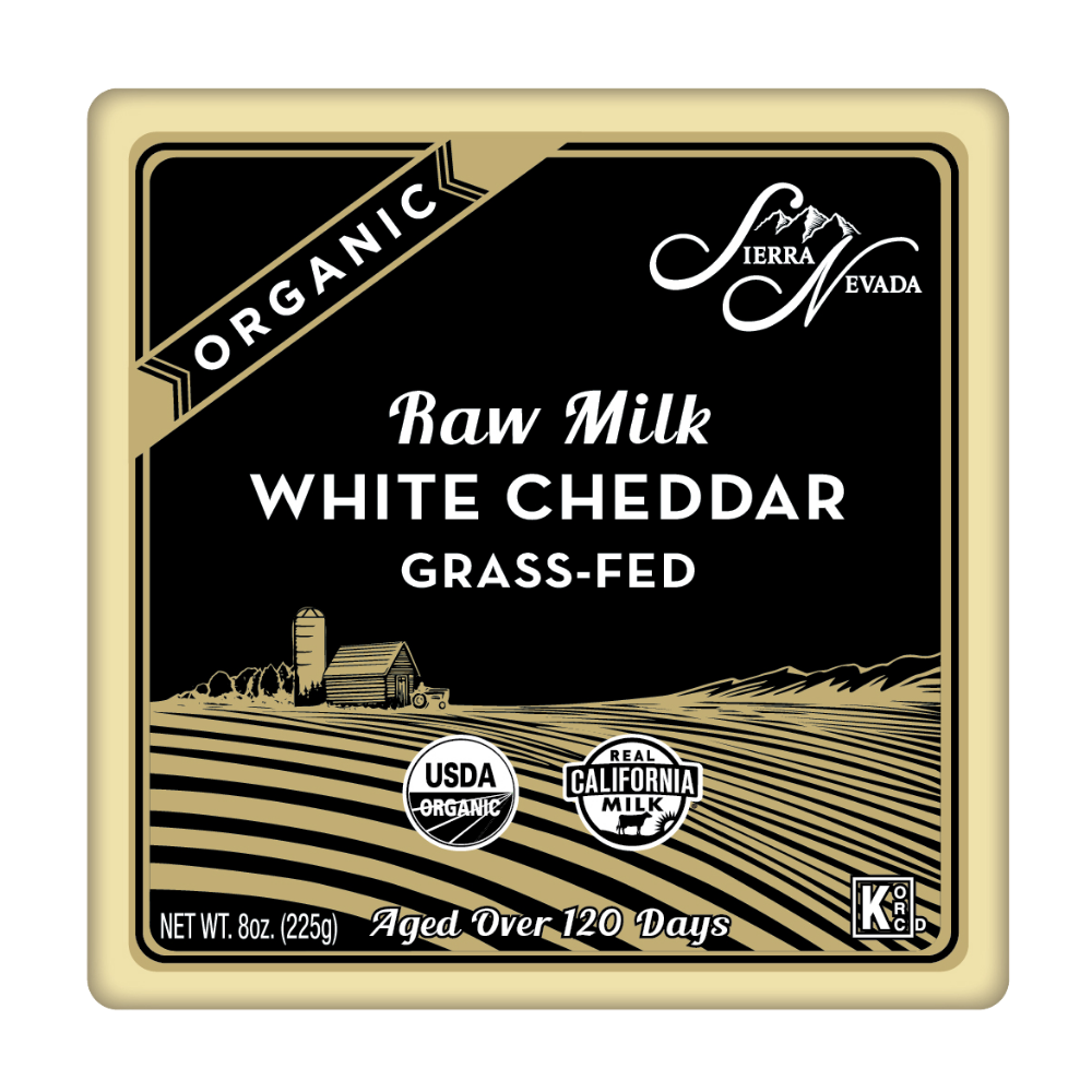 Organic Raw Milk Cheddar