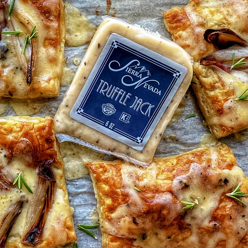 Truffle Jack and Shallot Tarts