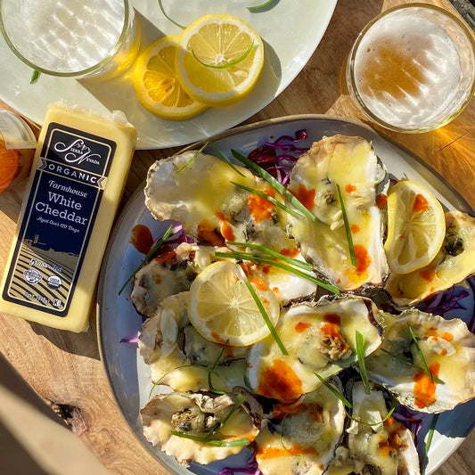 BBQ Cheddar Oysters