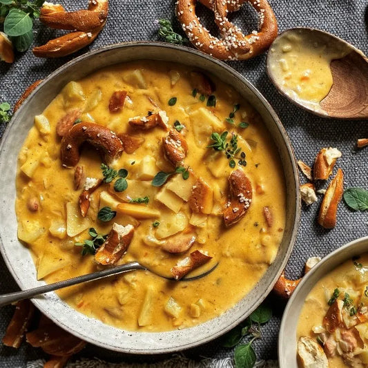 Creamy Cheese and Beer Soup