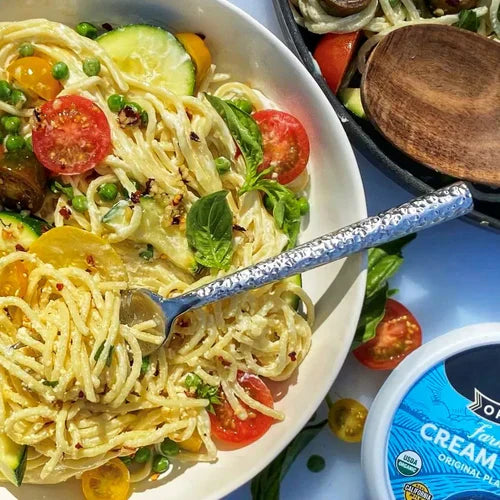 Creamy Spring Pasta Primavera