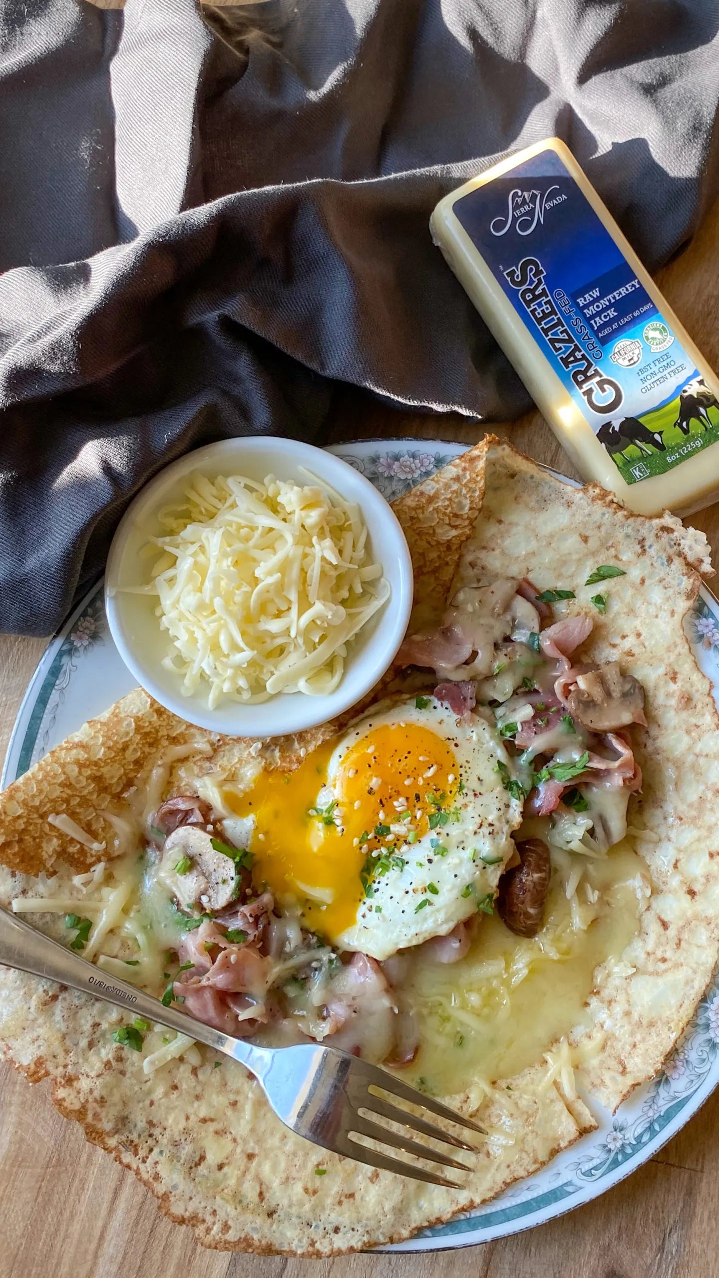 Savory Breakfast Crepes