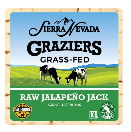 Graziers Raw Milk Cheese Jalapeño Jack