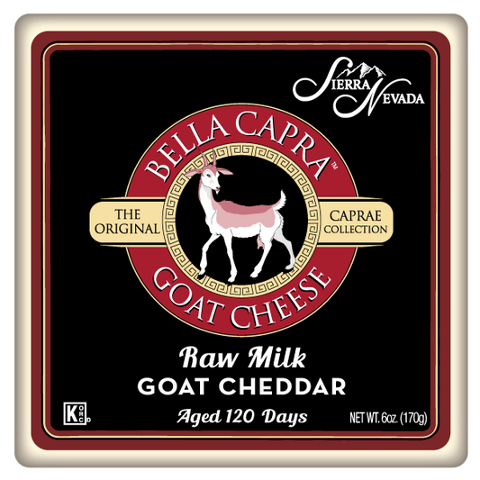 Bella Capra Raw Milk Goat Cheddar