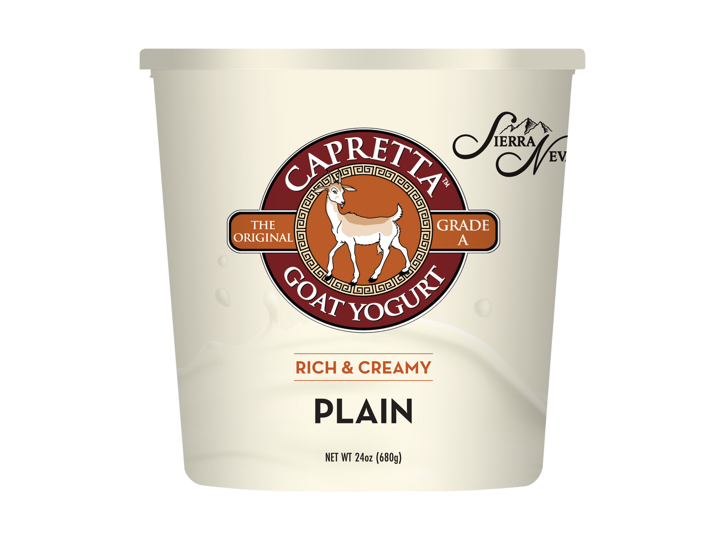 Rich & Creamy Capretta Goat Yogurt