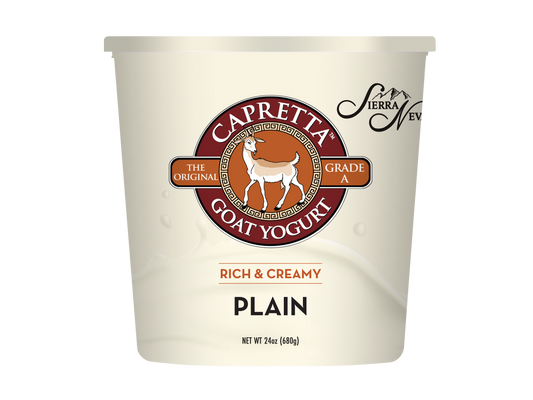Rich & Creamy Capretta Goat Yogurt