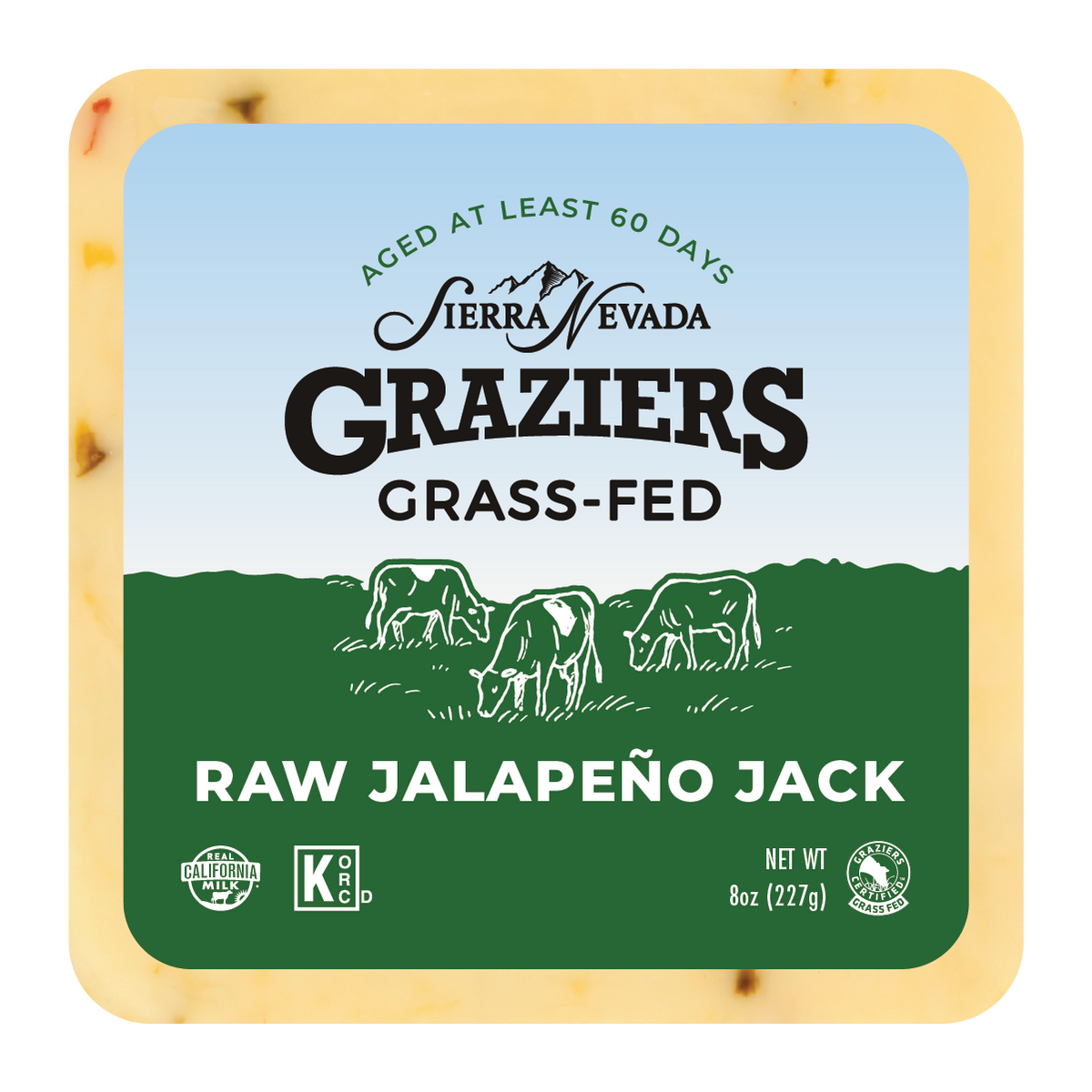 Graziers Raw Milk Cheese Jalapeño Jack