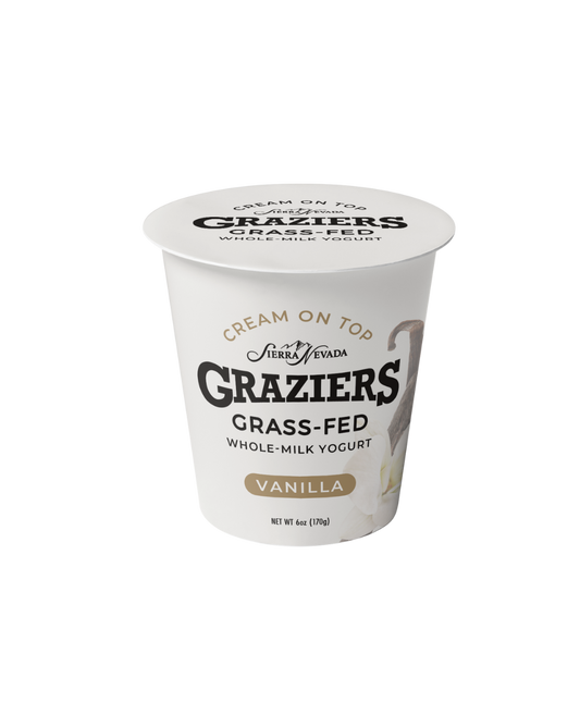 Graziers Cream On Top Whole Milk Yogurt - Vanilla