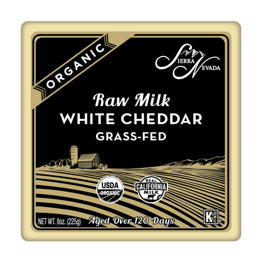 Organic Raw Milk Cheddar