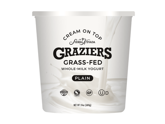 Graziers Cream On Top Whole Milk Yogurt - 24oz Plain