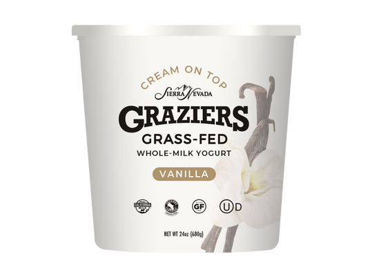 Graziers Cream On Top Whole Milk Yogurt - 24 oz Vanilla